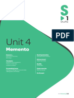 Unit 4: Memento
