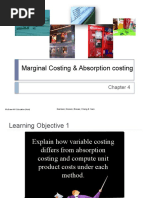 Marginal Costing & Absorption Costing: Garrison, Noreen, Brewer, Cheng & Yuen Mcgraw-Hill Education (Asia)