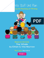 The Write Stuff Unit Plan: The Whale by Ethan & Vita Murrow