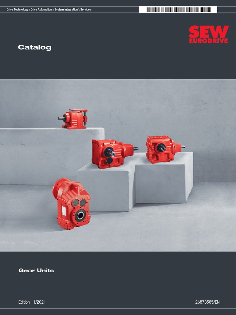 Catalog: Gear Units | PDF | Electric Motor | Gear