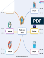 Plantilla Mapa Mental Word 04