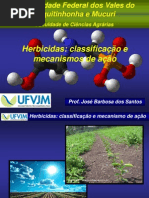 Mecanismo de Açao Herbecidas