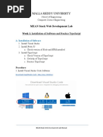 MEAN Stack Web Development Lab Manual (Week 1-13) - Student Version