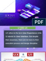 UI and UX Presentation