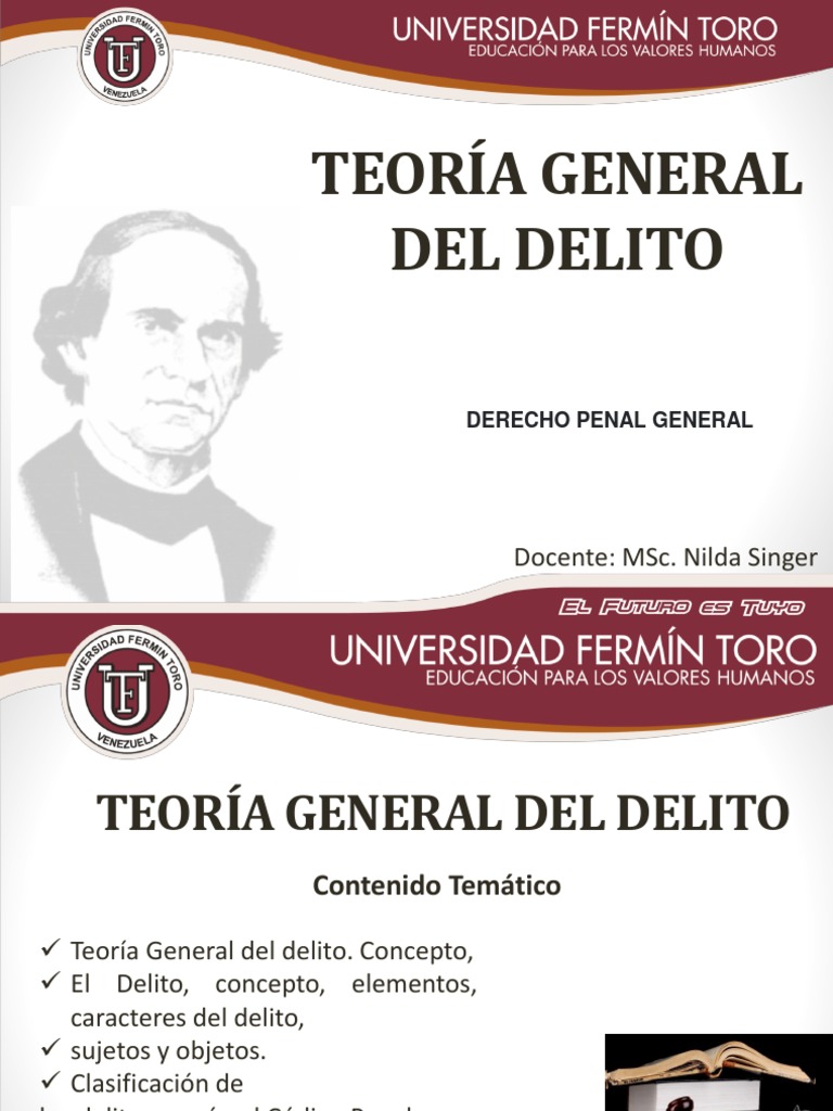 Concepto de Teoría del Delito | PDF | Derecho penal | Homicidio