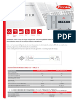 Datasheet Fronius Tauro Eco Versão D