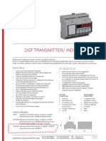 DGT Transmitter/ Indicator: Data Sheet