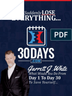 Garrett White's 30-Day Plan to Financial Freedom
