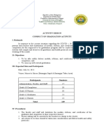 Activity Design Conduct of Graduation Activity I. Rationale