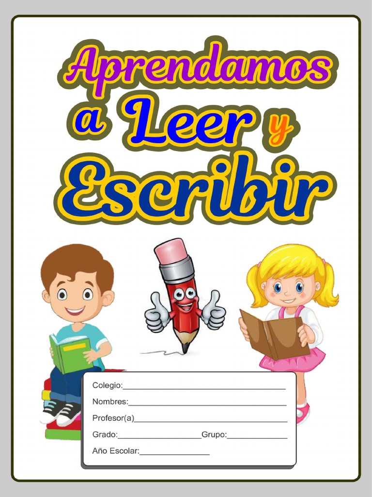 Cuaderno para Aprender A Leer y Escribir Recopilado Por ...