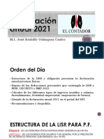 Declaración Anual PF Despacho El Contador