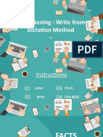 PTE Write From Dictation