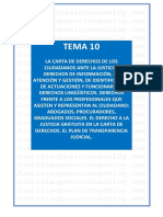 Tema 9 La Carta de Derechos de Los Ciudaddanos Ante La Justicia