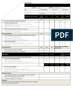 Quality Assessment For Safety Meetings