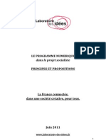 Programme Numerique du PS v4 - 22 juin 2011