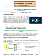 COURS APC Tle Litteraire SVT