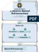 Pediatric Spinal Schwannoma Case Report