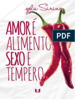 Amor É Alimento Sexo É Tempero - Angela Cirino