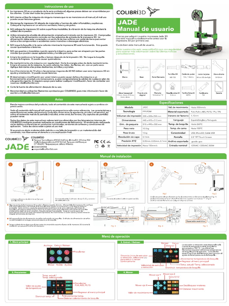 Manual JADE V2.1 | PDF