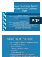 Overview of Renewable Energy Development in Caribbean Sids