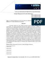 Gestão estratégica da manutenção preventiva