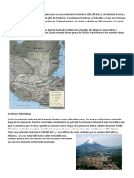 Aspecto geográfico de Guatemala