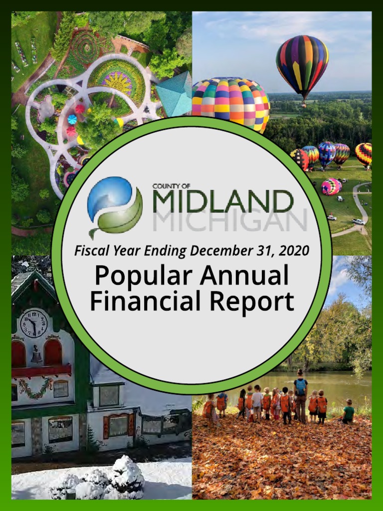 Midland County Popular Annual Financial Report PDF Property Tax