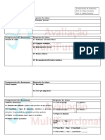 Componentes da Anamnese para avaliação física