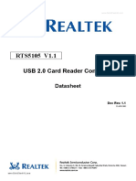 RTS5105 V1.1: USB 2.0 Card Reader Controller