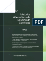 Metodos Alternativos de Solucion de Conflictos