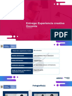 Plantilla - Experiencia Creativa Docente - 2022 Me Comunico