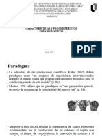 Características y Procedimientos Paradigmáticos