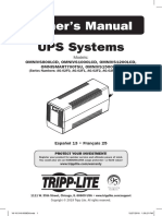 Owner's Manual: UPS Systems