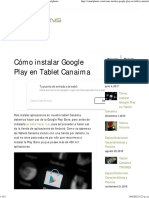 Cómo Instalar Google Play en Tablet Canaima - Smartphonis