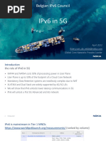 IPv6 in 5G