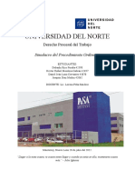 Cial Final - SIMULACRO DE PROCEDIMIENTO LABORAL