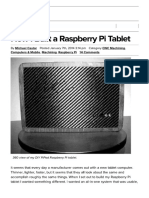 How I Built A Raspberry Pi Tablet - MAKE