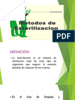 METODOS DE ESTERILIZACIÓN