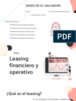 104 - Leasing Financiero y Operativo