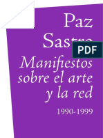 Manifiestos Sobre El Arte y La Red 1990 1999