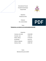 Tabaquismo y Su Relación Con La Enfermedad Periodontal