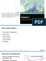 Week 1 - Energy Conversion