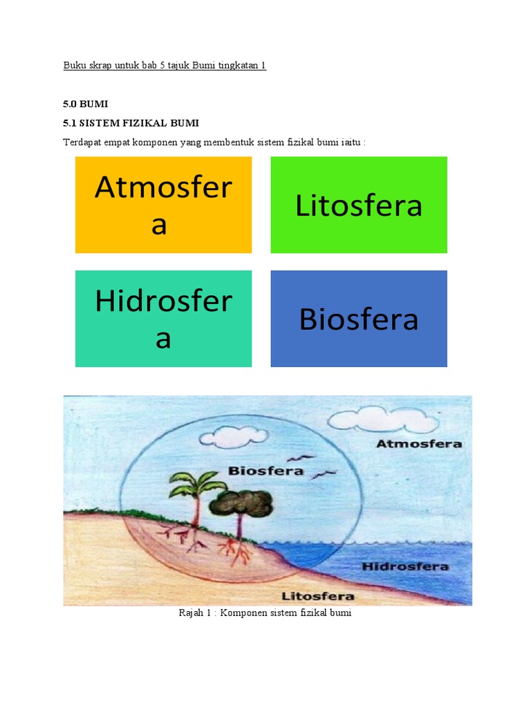 Sistem Fizikal Bumi | PDF