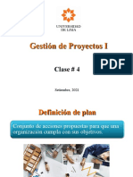 Gestión de Proyectos I - Definición de Plan Estratégico