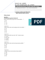 Ulangan Harian Matematika Materi Pengukuran Sudut Kelas 4 SD