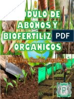 Modulo de Abono, Biofertilizantes Organicos