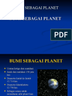 Bumi Sebagai Planet - 1