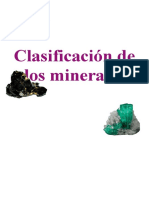 CAPÍTULO 3. Clasificación de Los Minerales