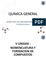 V Unidad Quimica General