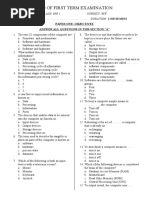 BECE 2025 Computing Mock Exam Guide | PDF | Computer Data Storage ...
